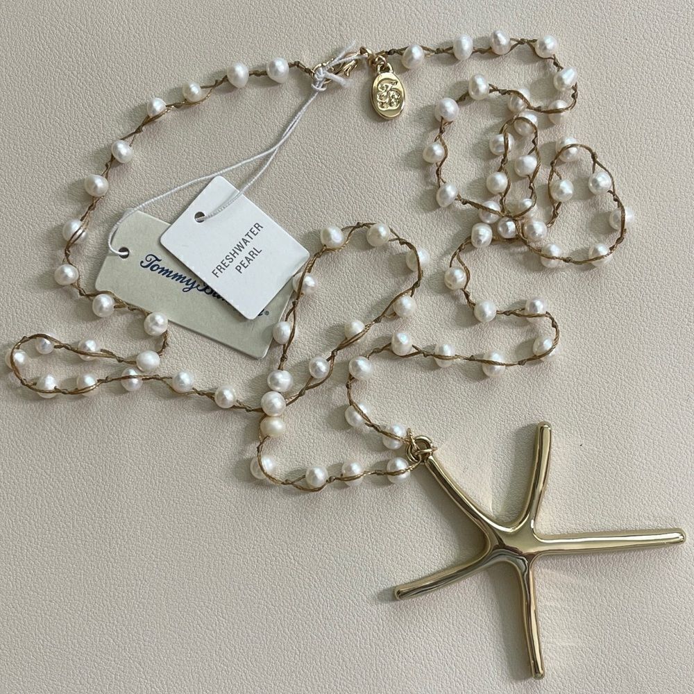 Tommy Bahama Crystal Collection Starfish Pendant Necklace